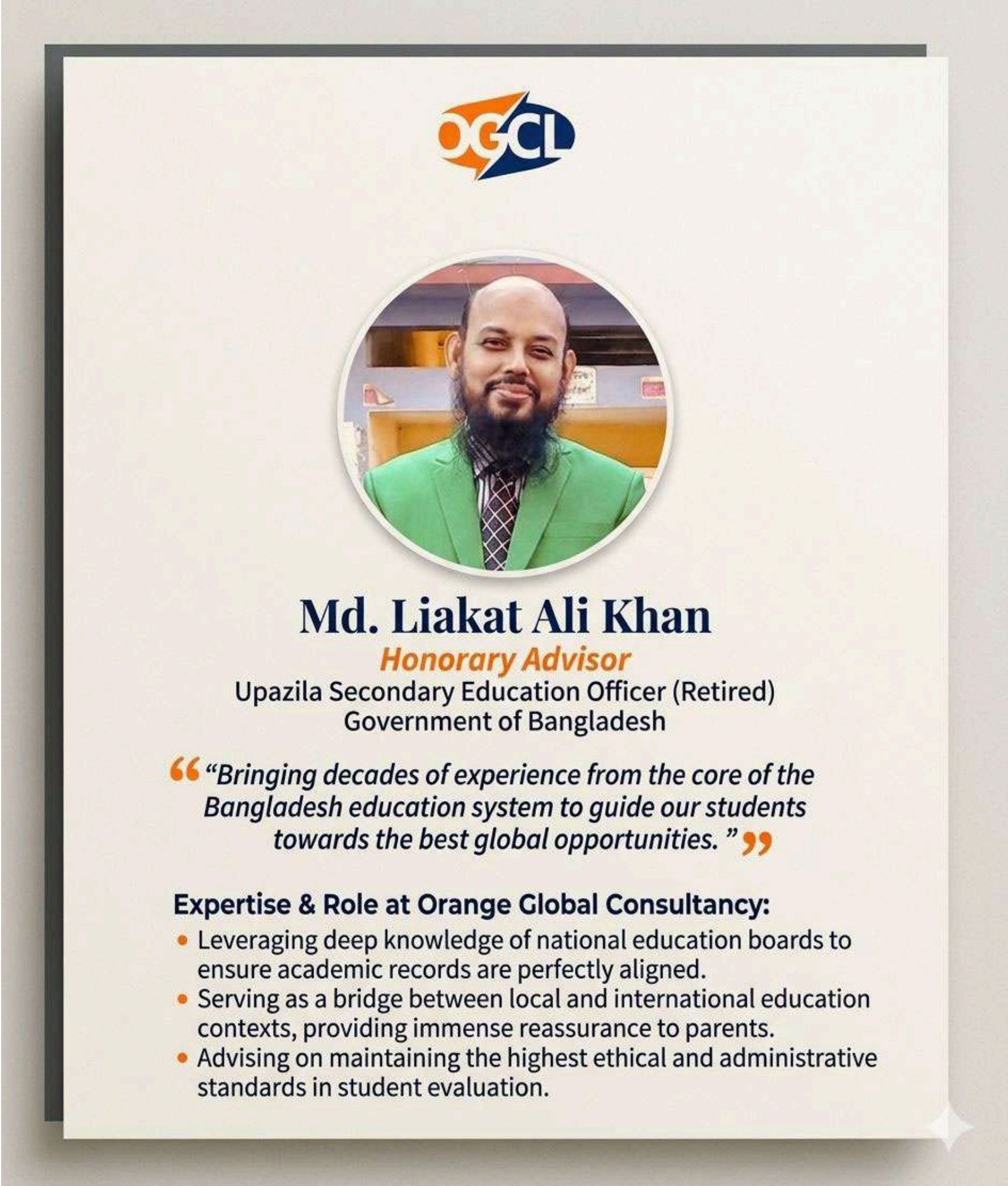 Md. Liakat Ali Khan